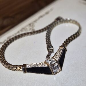 Park Lane Black and Gold Necklace